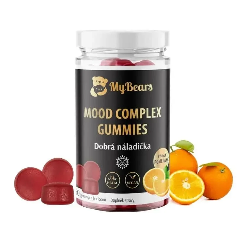 Gumoví medvídci Dobrá náladička s ashwagandhou, rhodiolou a L-theaninem — MyBears